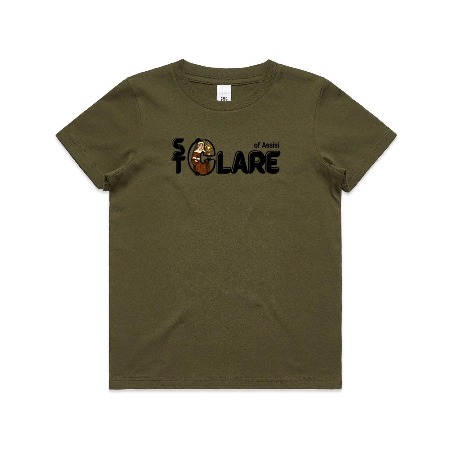 St Clare of Assisi Name Tee