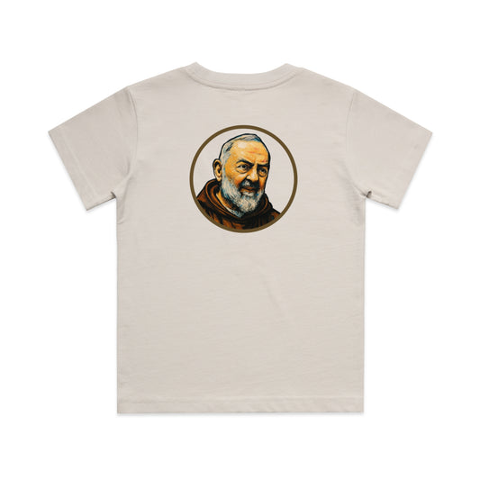 St Pio Halo Heavy Tee