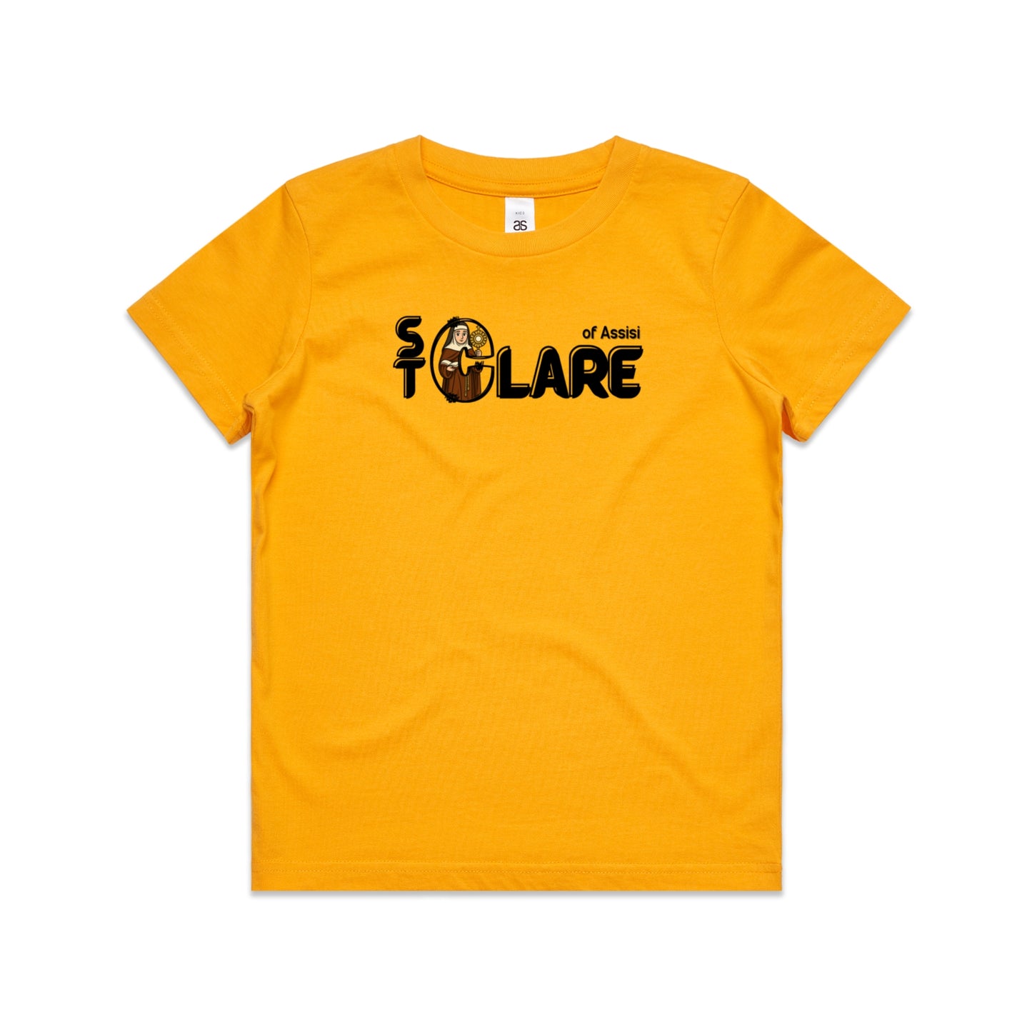 St Clare of Assisi Name Tee