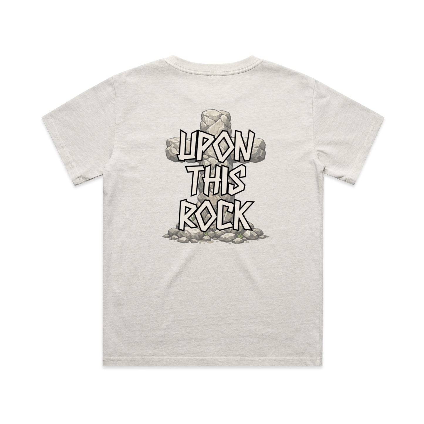 Upon This Rock Faded Tee