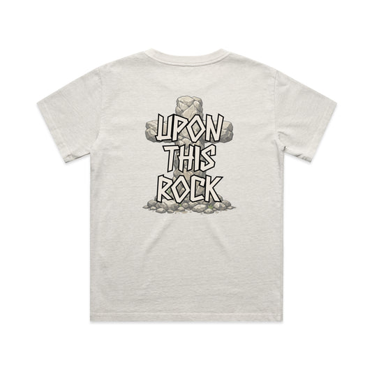 Upon This Rock Faded Tee