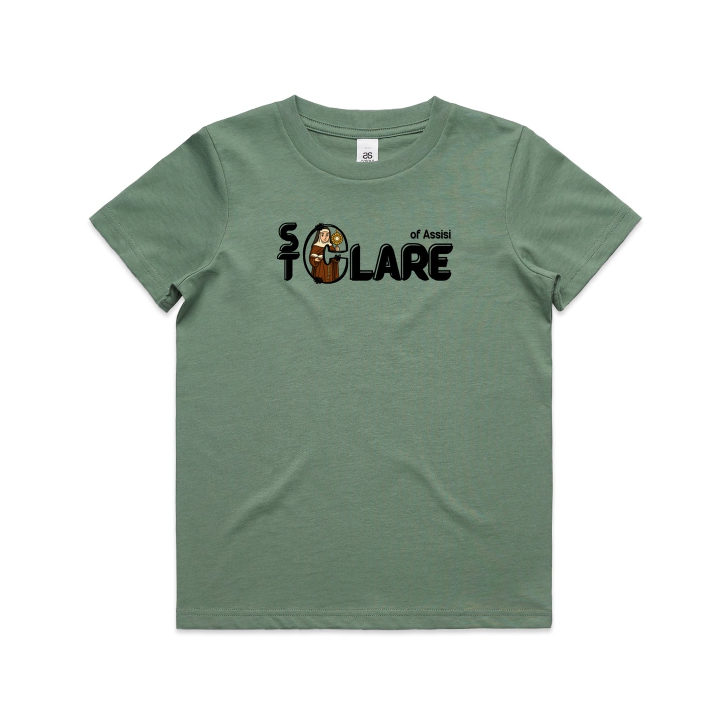 St Clare of Assisi Name Tee