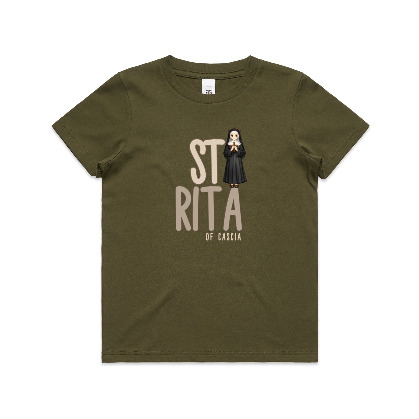 St Rita Name Tee