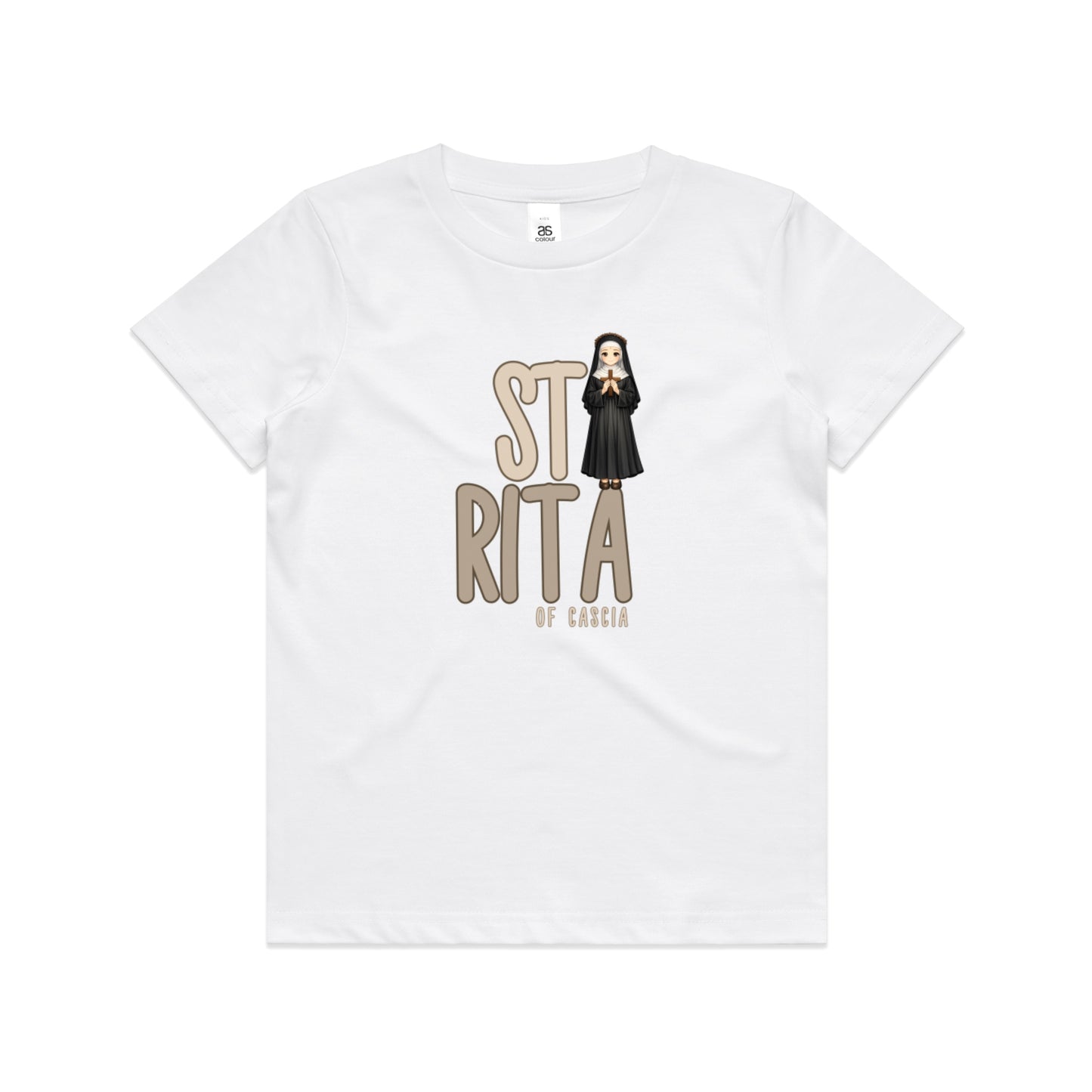 St Rita Name Tee