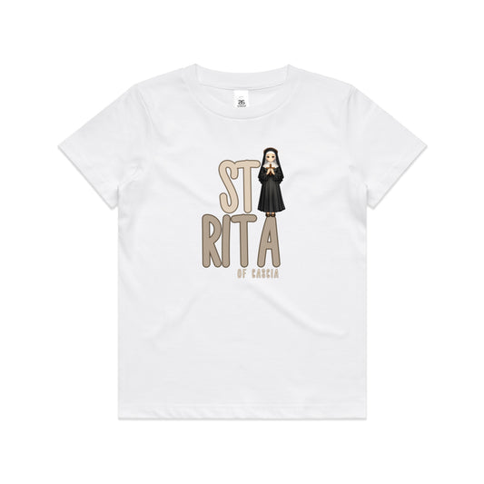 St Rita Name Tee