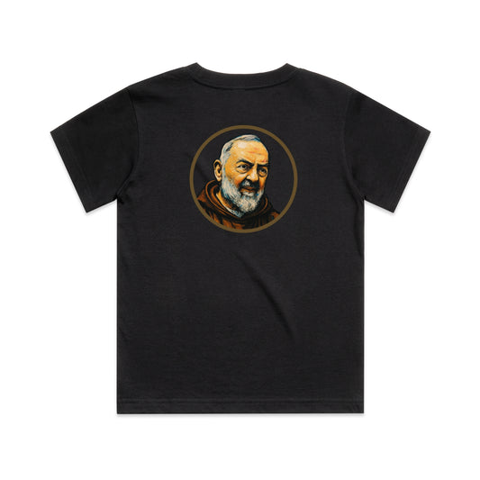 St Pio Halo Heavy Tee