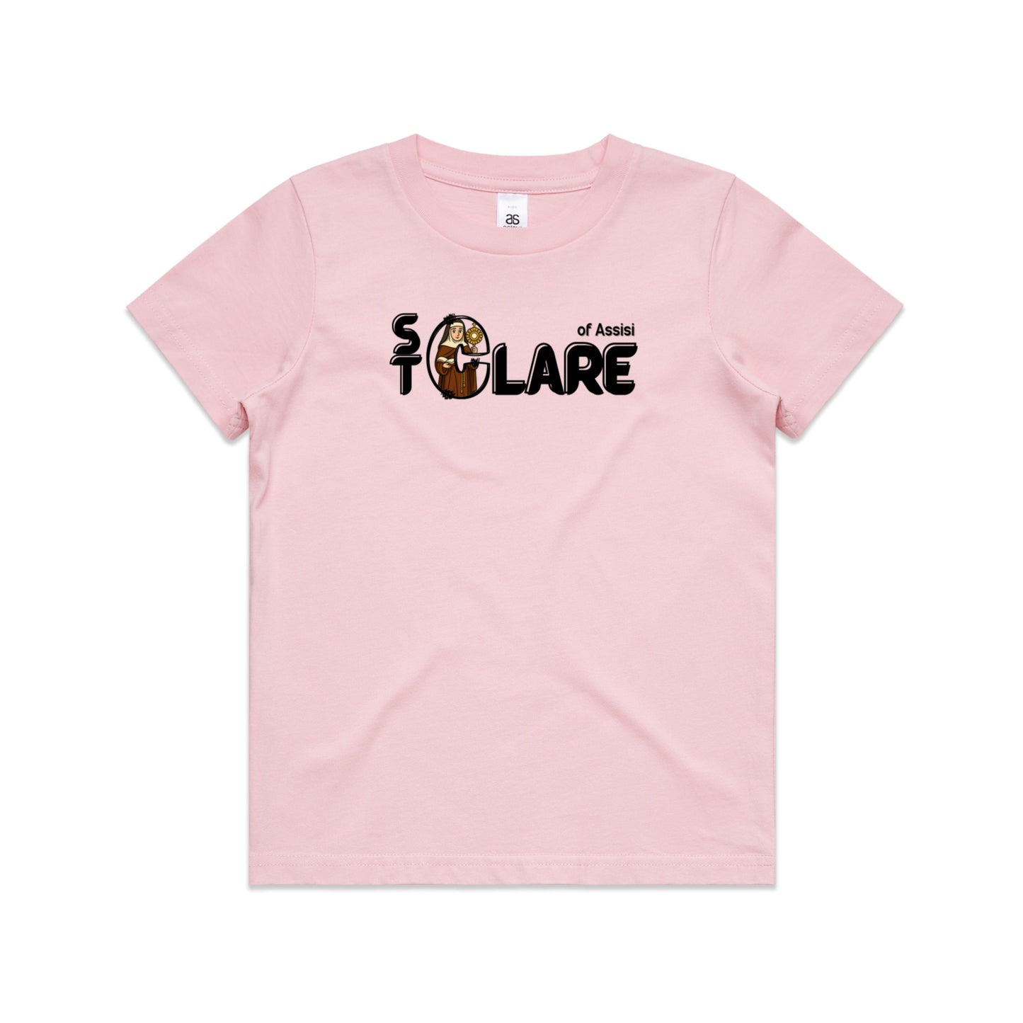 St Clare of Assisi Name Tee