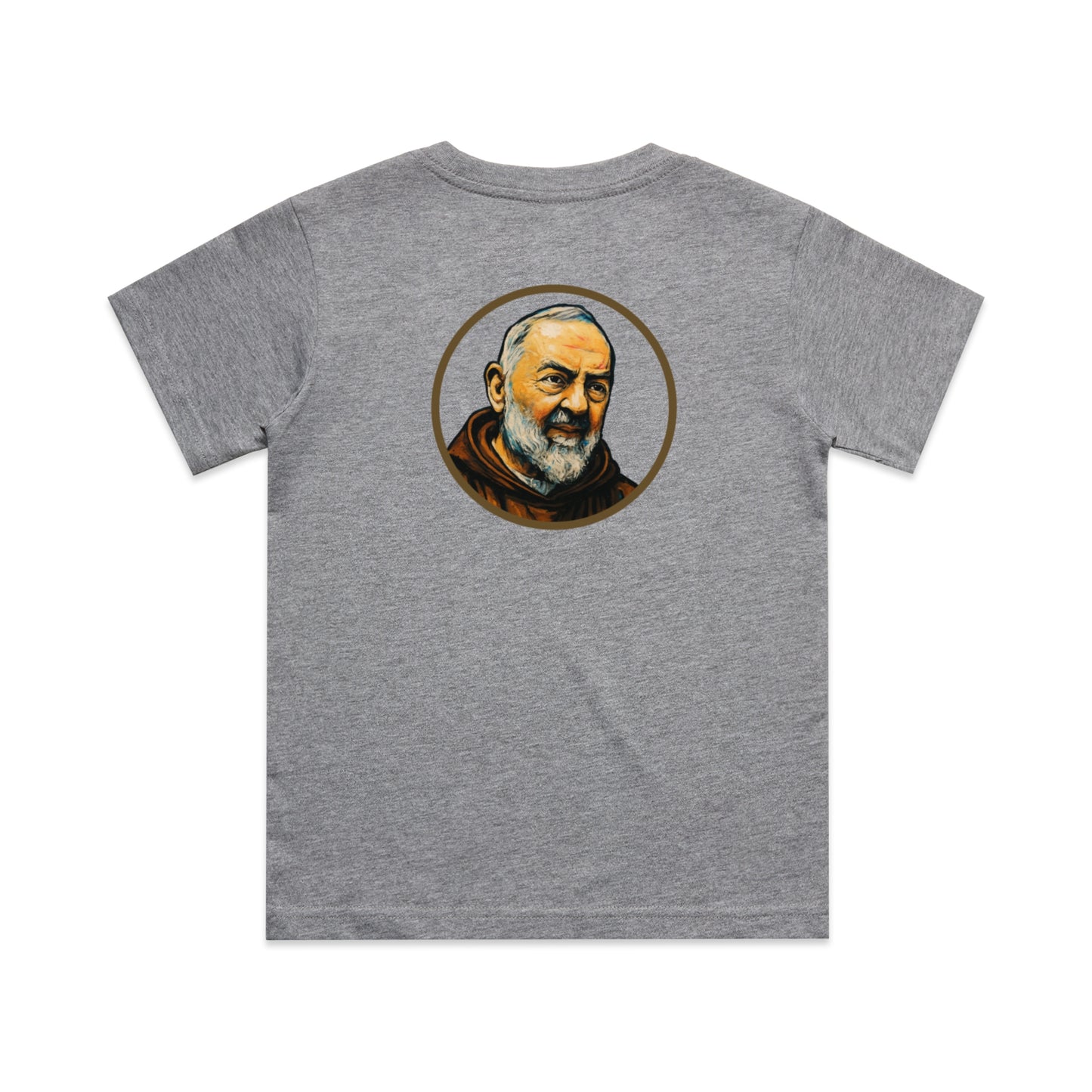 St Pio Halo Heavy Tee