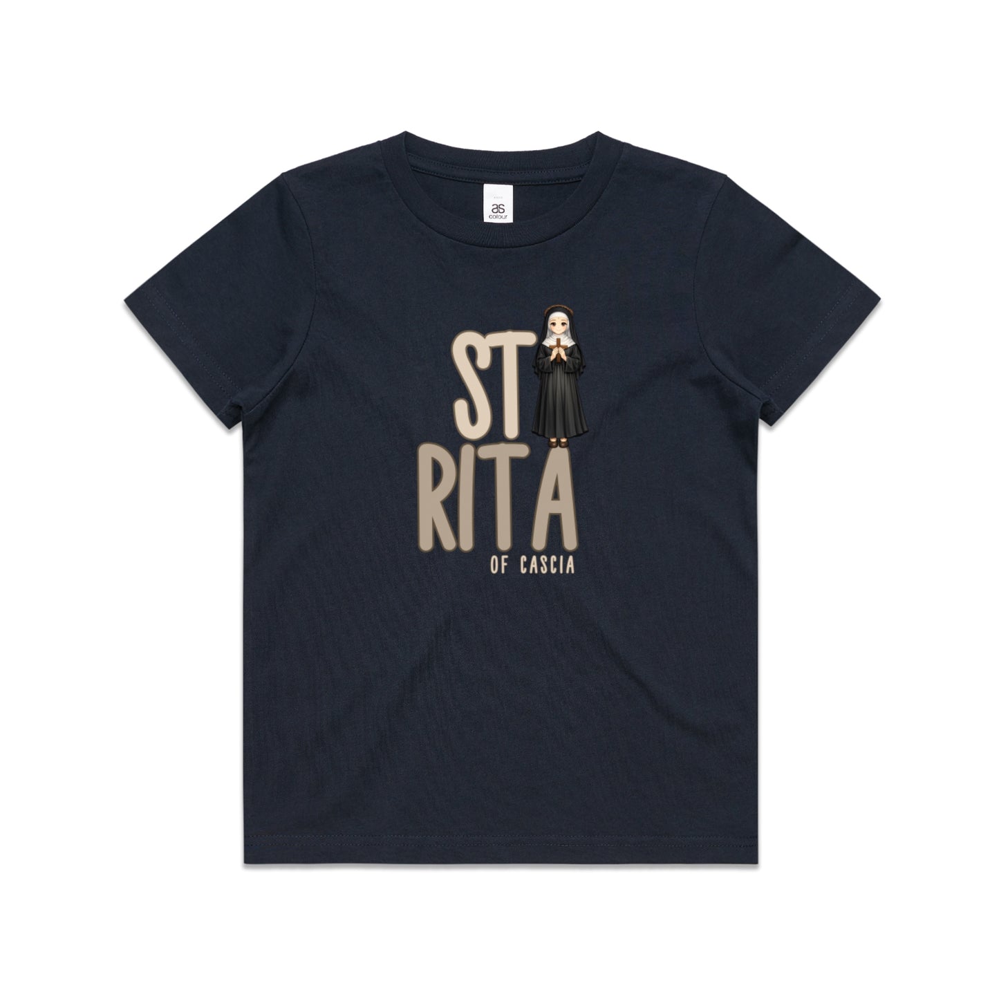 St Rita Name Tee