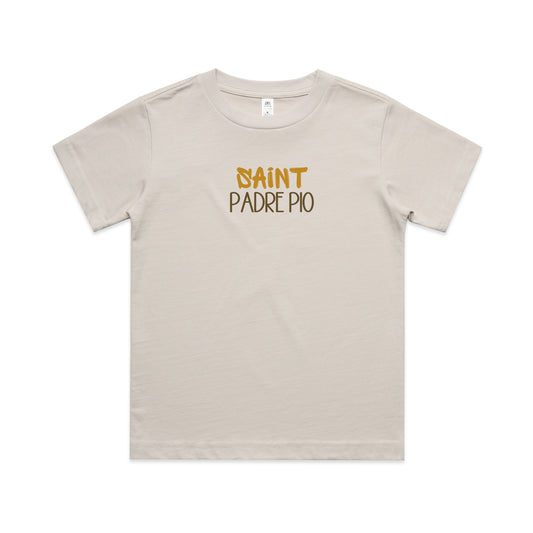 St Pio Halo Heavy Tee