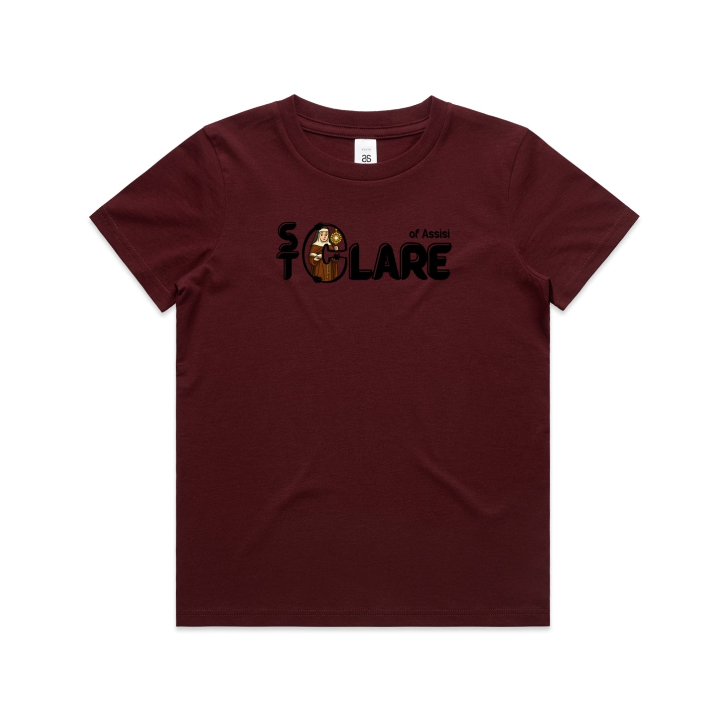 St Clare of Assisi Name Tee